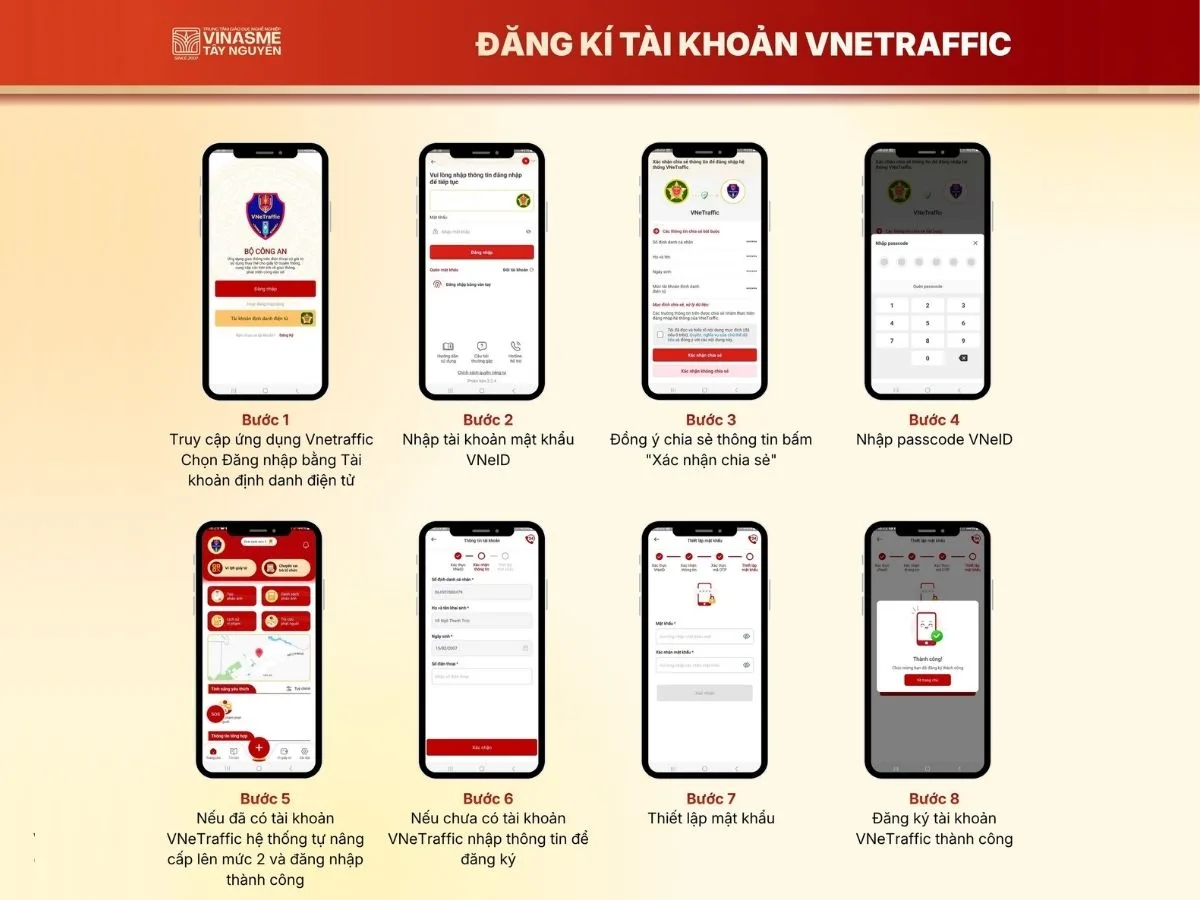 Đồng bộ GPLX bằng VNeID lên VNeTraffic