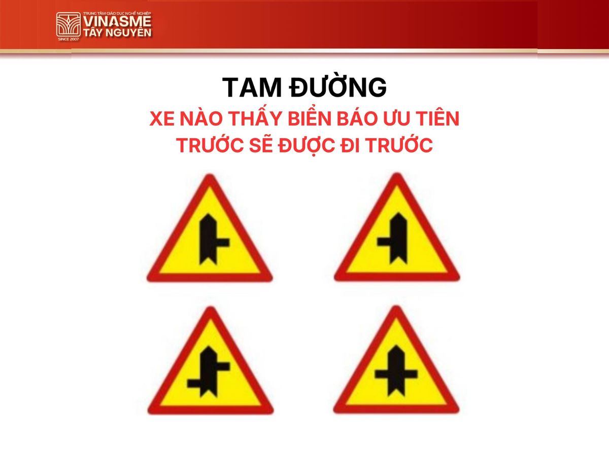 Quy tắc 3 biển báo ưu tiên