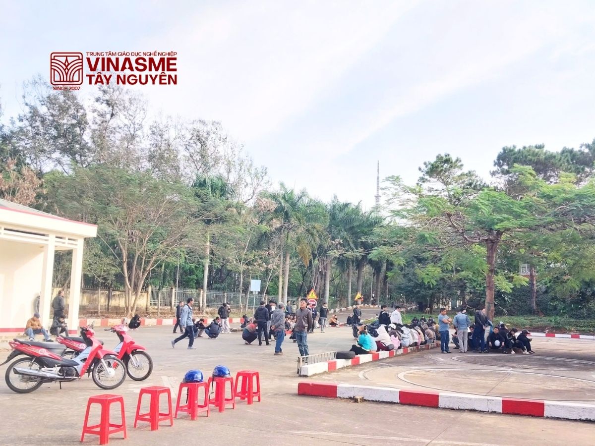 Thi thực hành sa hình hạng A1