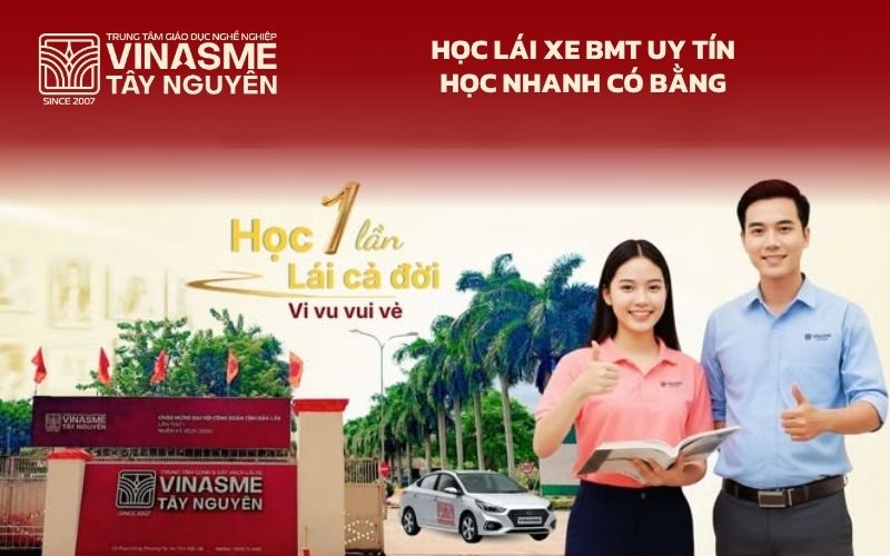Học Lái Xe BMT Uy Tín – Học Nhanh Có Bằng