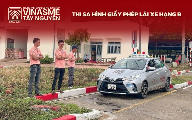 Thi Sa Hình Giấy phép lái xe hạng B