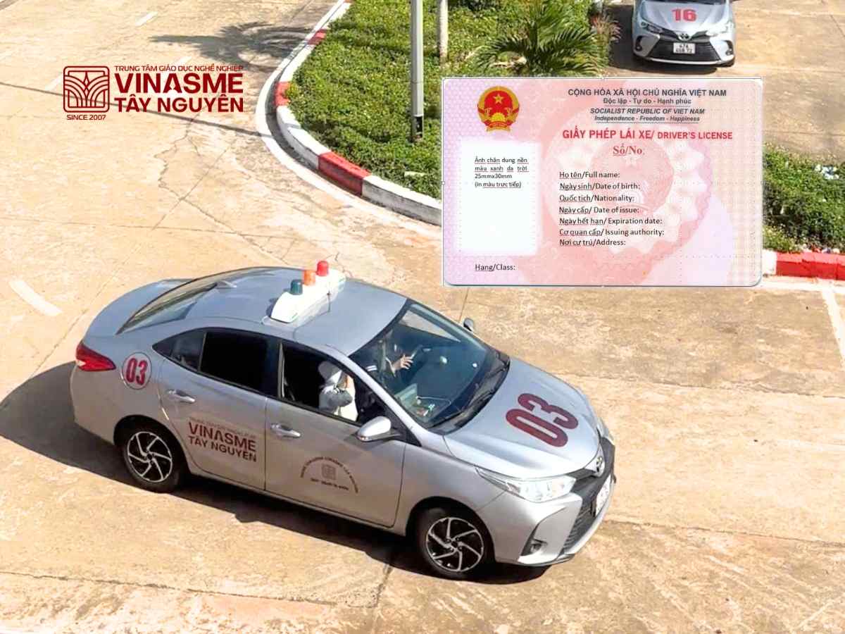 Vinasme Tây Nguyên giấy phép lái xe thẻ pet ảnh 1 (1)